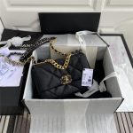 Chanel 19 Flap Bag Lambskin LB3826 (1)
