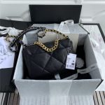 Chanel 19 Flap Bag Lambskin LB3826 (5)