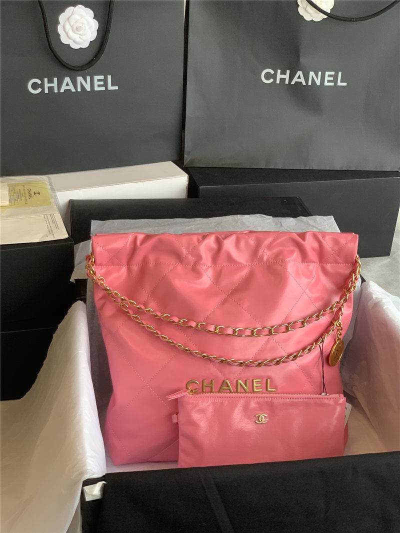 Chanel 22 BACKPACK Shiny Calfskin LB10344 (1)