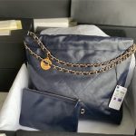 Chanel 22 BACKPACK Shiny Calfskin LB10345 (2)