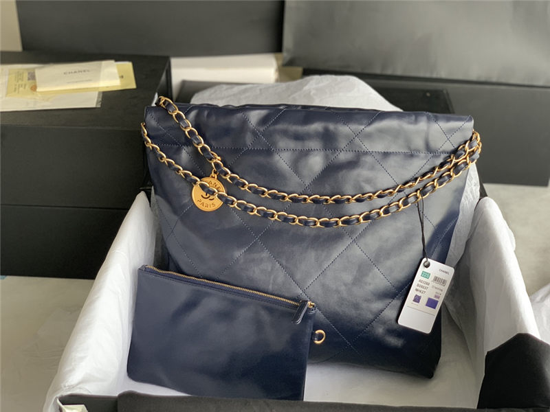 Chanel 22 BACKPACK Shiny Calfskin LB10345 (2)