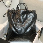 Chanel 22 BACKPACK Shiny Calfskin LB10350-1 (5)