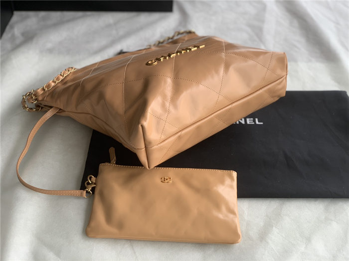 Chanel 22 BACKPACK Shiny Calfskin LB11235 (3)