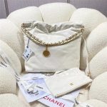 Chanel 22 BACKPACK Shiny Calfskin LB9810 (2)