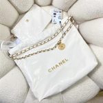 Chanel 22 BACKPACK Shiny Calfskin LB9810 (4)