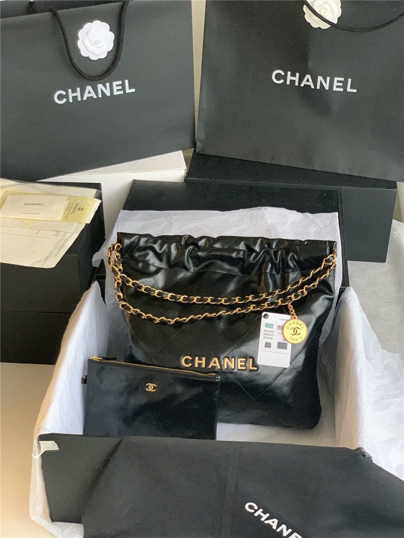 Chanel 22 BACKPACK Shiny Calfskin LB9811 (1)