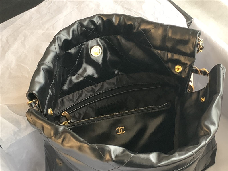 Chanel 22 BACKPACK Shiny Calfskin LB9811 (6)