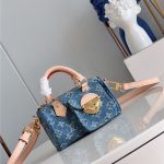LV NANO SPEEDY Monogram jacquard denim LB13878 (1)