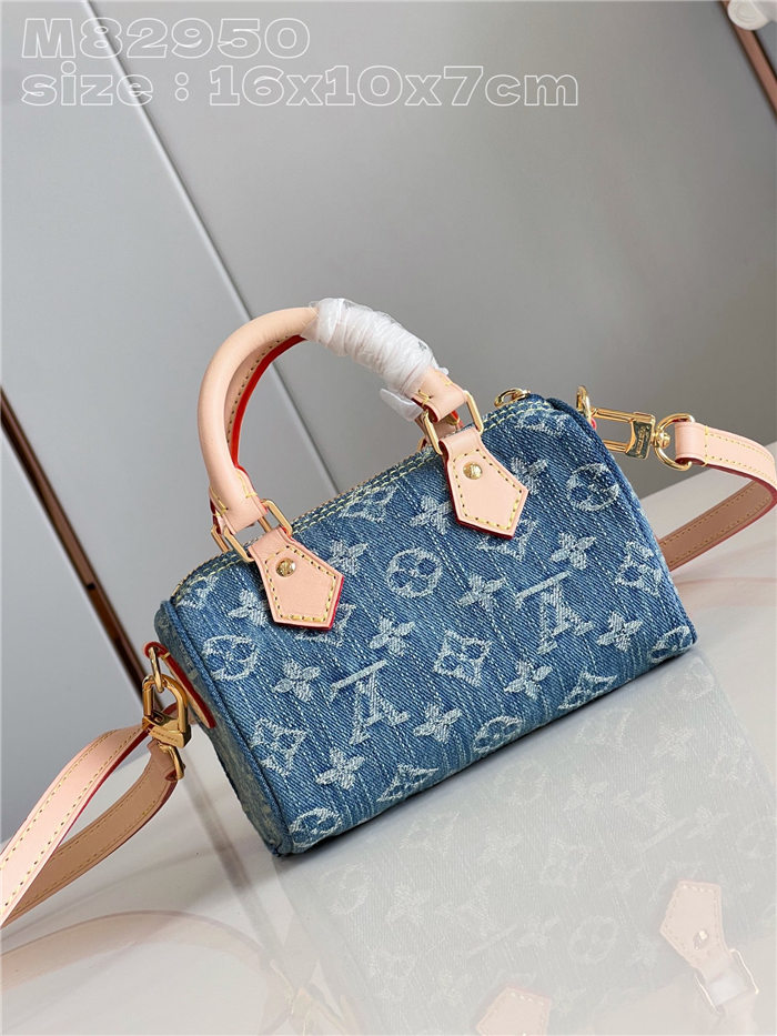 LV NANO SPEEDY Monogram jacquard denim LB13878 (2)