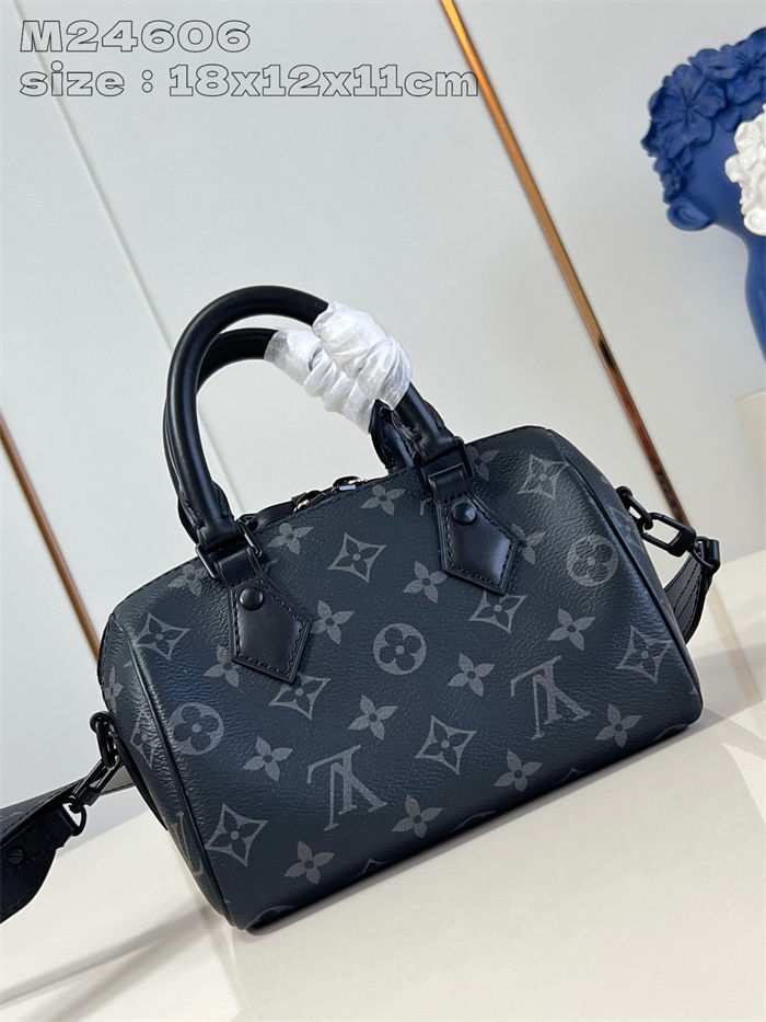 LV SPEEDY BANDOULIÈRE 18 Monogram Eclipse LB14748 (2)