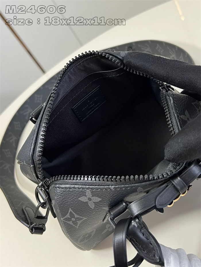 LV SPEEDY BANDOULIÈRE 18 Monogram Eclipse LB14748 (6)