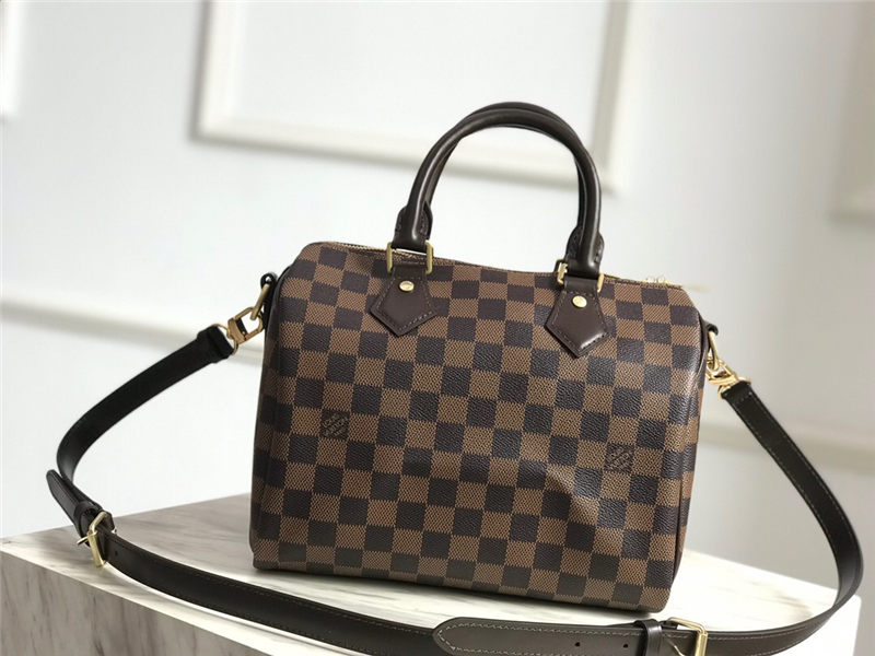LV Speedy Bandoulière 25 Damier Ebene LB1708 (2)