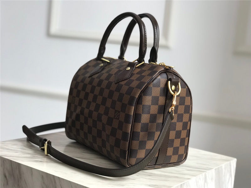 LV Speedy Bandoulière 25 Damier Ebene LB1708 (3)