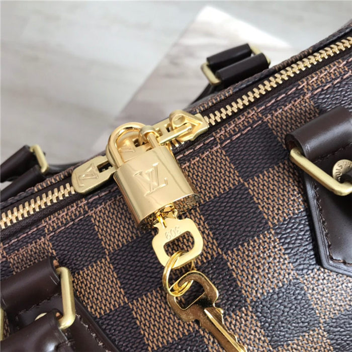 LV Speedy Bandoulière 25 Damier Ebene LB1708 (6)