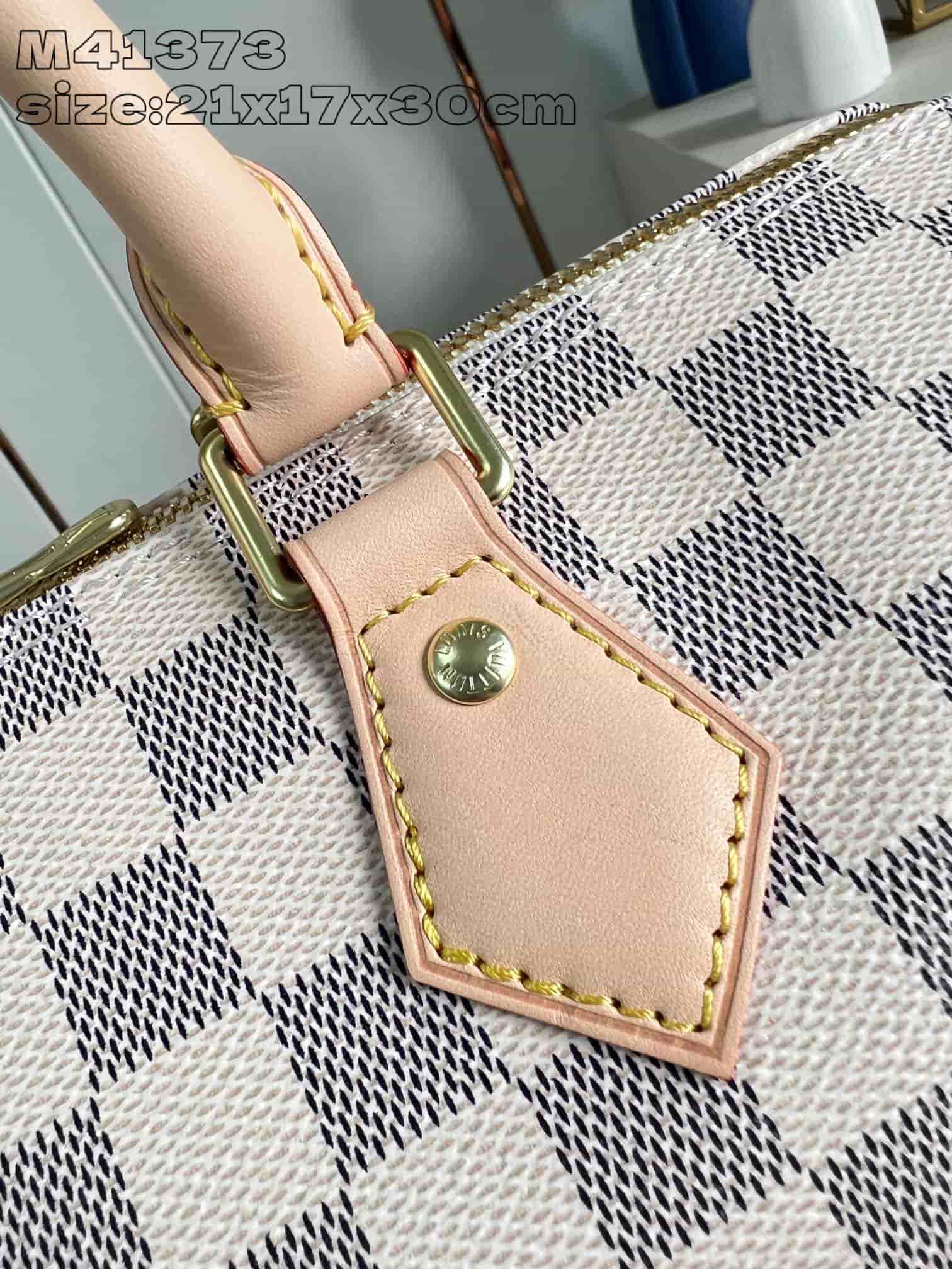 LV Speedy Bandoulière 30 Damier Azur LB21444 (2)