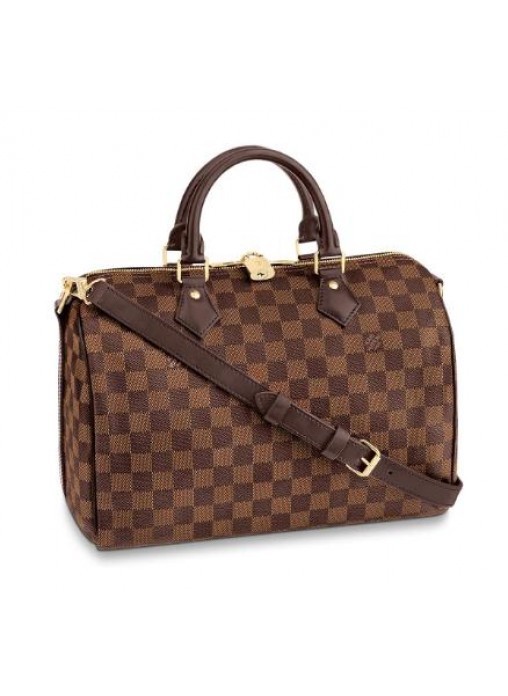LV Speedy Bandoulière 30 Damier Ebene LB1710 (1)