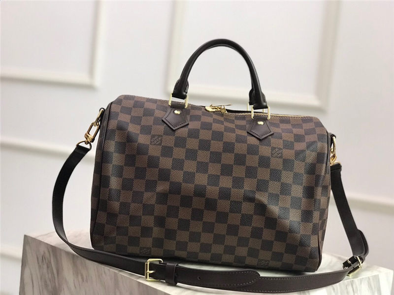 LV Speedy Bandoulière 30 Damier Ebene LB1710 (2)