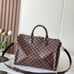 LV Speedy Bandoulière 35 Damier Ebene LB16581 (3)