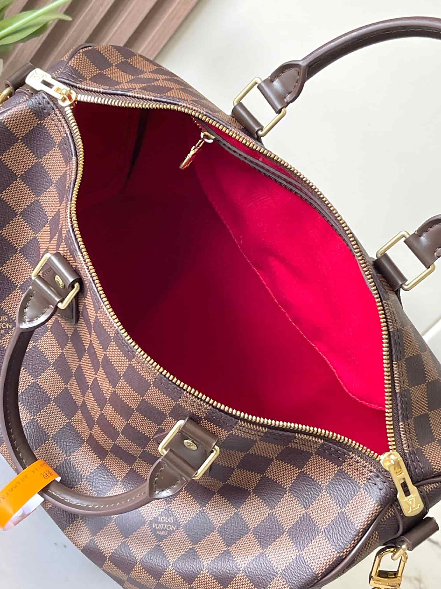 LV Speedy Bandoulière 35 Damier Ebene LB16581 (5)