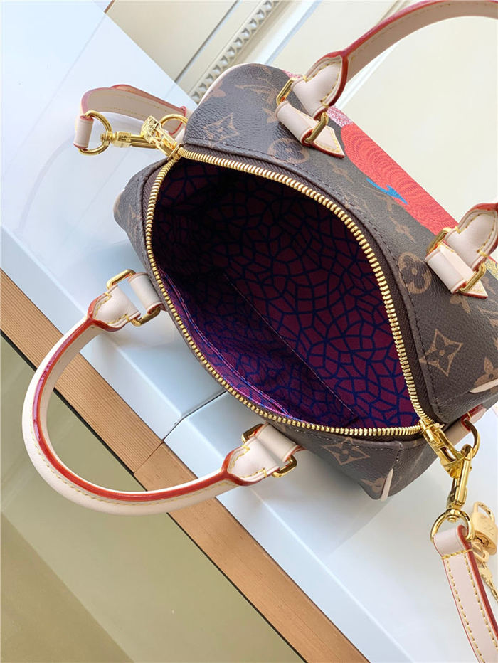 LV YK SPEEDY BANDOULIÈRE 20 Monogram LB12735 (5)