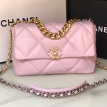Large Chanel 19 Flap Bag Lambskin LB2133 (1)