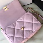 Large Chanel 19 Flap Bag Lambskin LB2133 (5)
