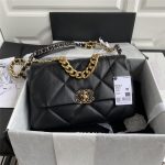 Large Chanel 19 Flap Bag Lambskin LB3811 (1)