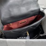 Large Chanel 19 Flap Bag Lambskin LB3811 (4)
