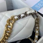 Large Chanel 19 Flap Bag Lambskin LB3841 (5)