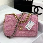 Large Chanel 19 Flap Bag Tweed LB15164 (1)