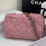 Large Chanel 19 Flap Bag Tweed LB15164 (5)