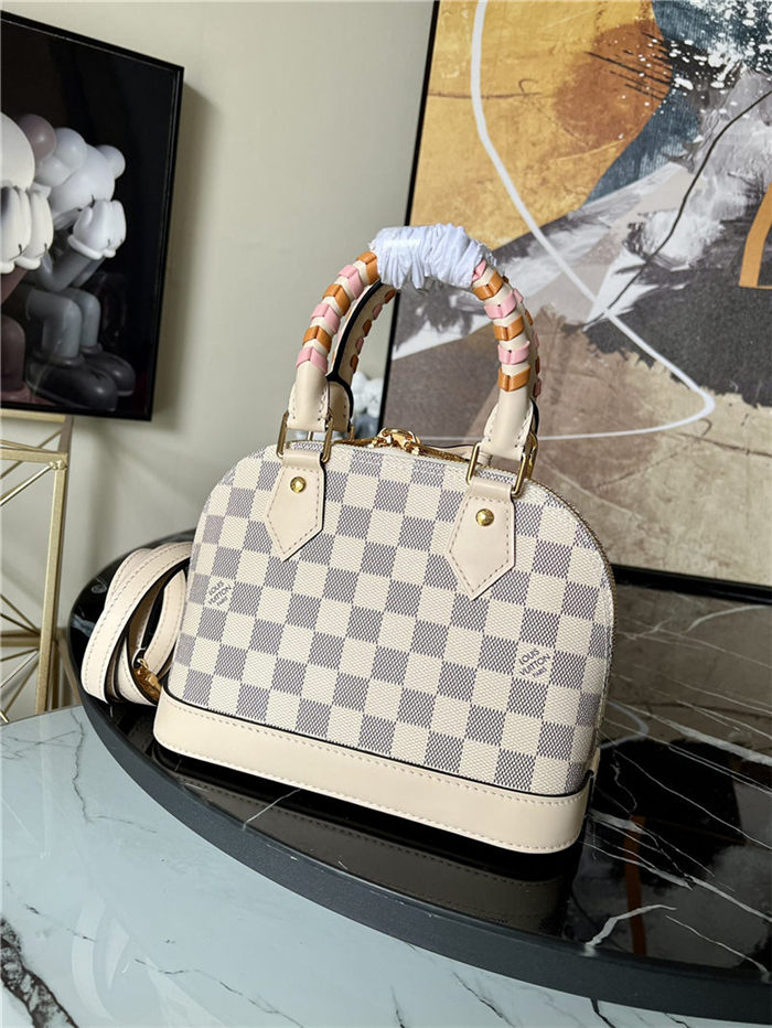 Louis Vuitton Alma BB Monogram Damier Azur LB8834 (2)