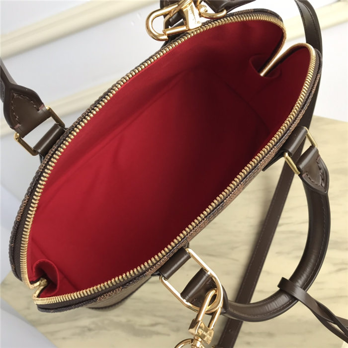 Louis Vuitton Alma PM Damier Ebene LB1679 (5)