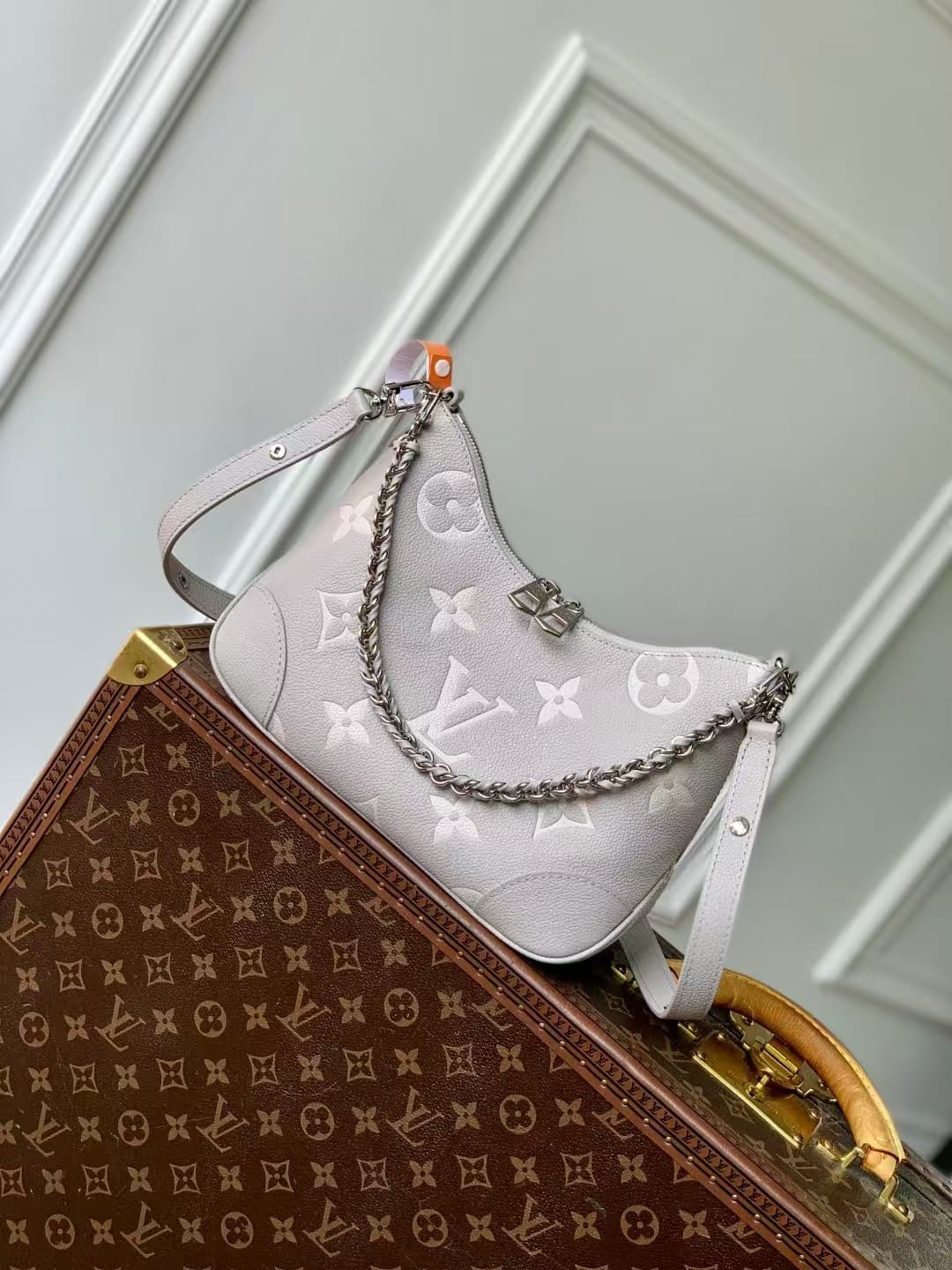 Louis Vuitton Boulogne Bicolor Monogram Empreinte LB1121 (1)