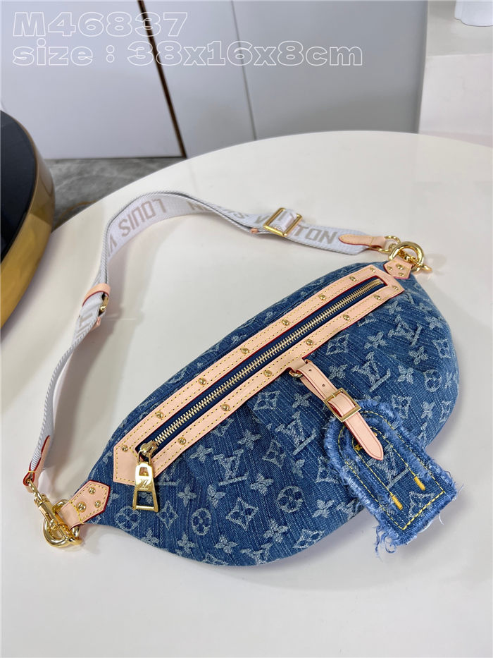 Louis Vuitton Bumbag Monogram Denim LB050 (1)