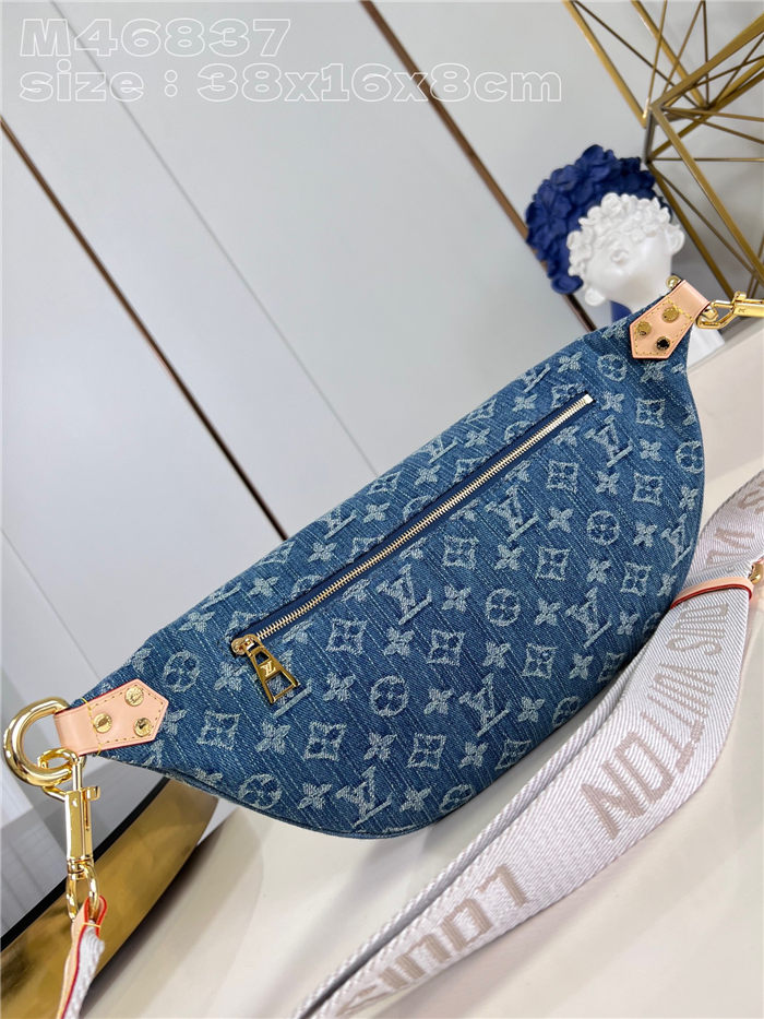Louis Vuitton Bumbag Monogram Denim LB050 (2)