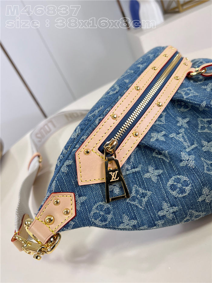 Louis Vuitton Bumbag Monogram Denim LB050 (4)