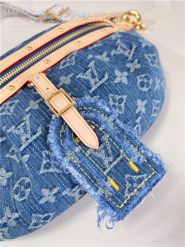 Louis Vuitton Bumbag Monogram Denim LB050 (6)