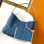 Louis Vuitton CARRYALL MM Monogram Denim LB14143 (3)