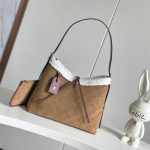 Louis Vuitton CARRYALL PM Suede leather LB15389 (1)