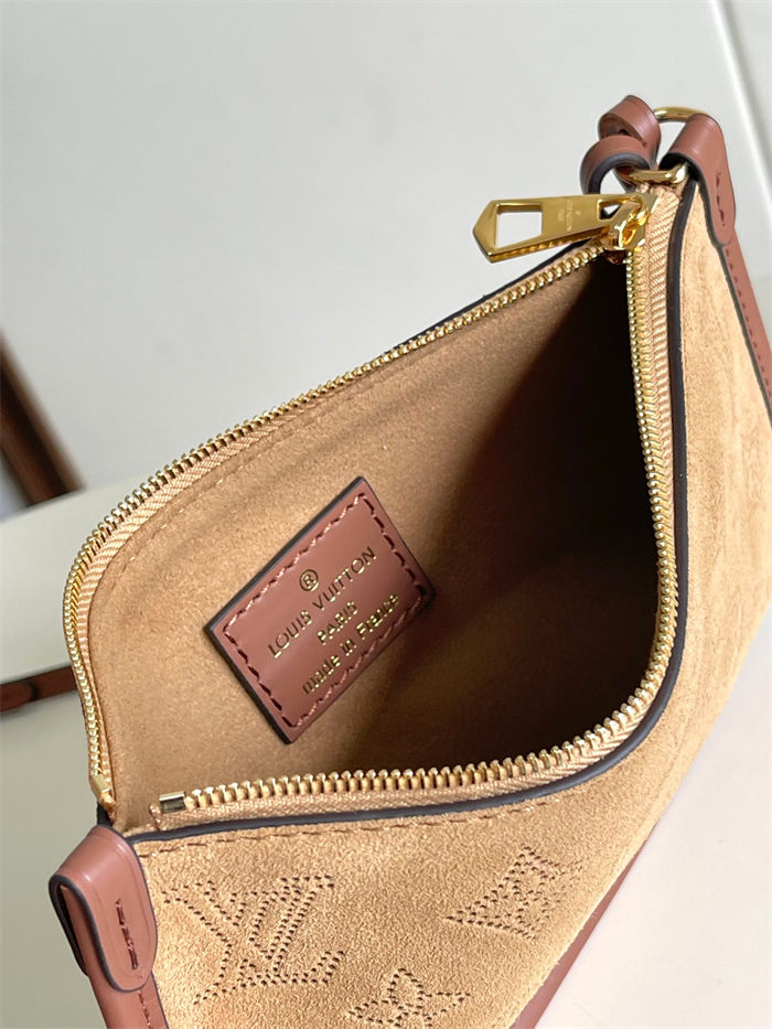 Louis Vuitton CARRYALL PM Suede leather LB15389 (4)