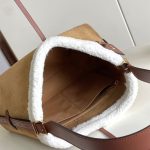 Louis Vuitton CARRYALL PM Suede leather LB15389 (6)