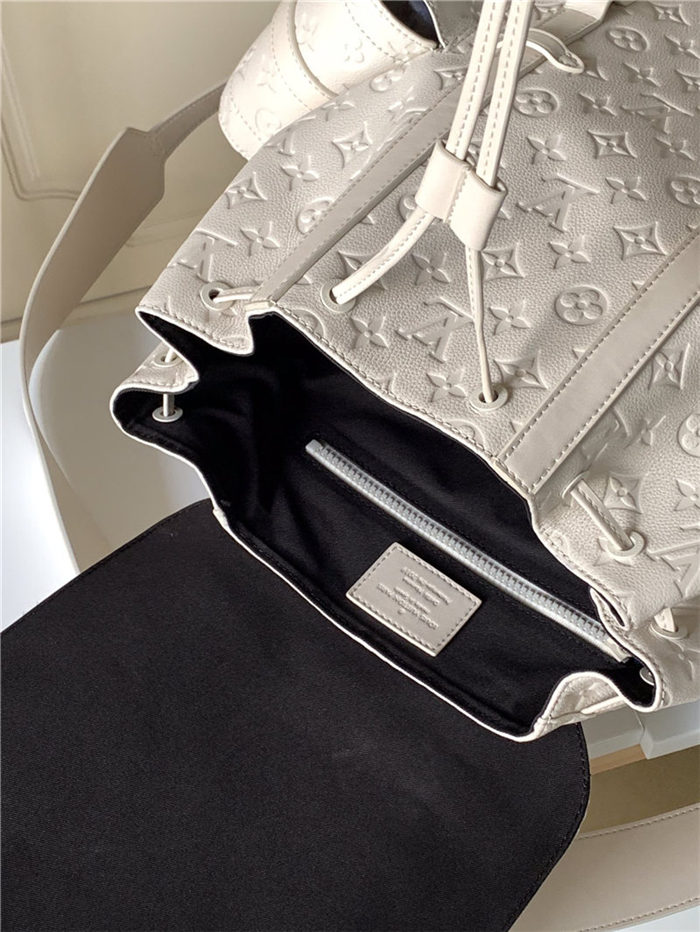 Louis Vuitton CHRISTOPHER BACKPACK Taurillon cowhide LB5427 (6)