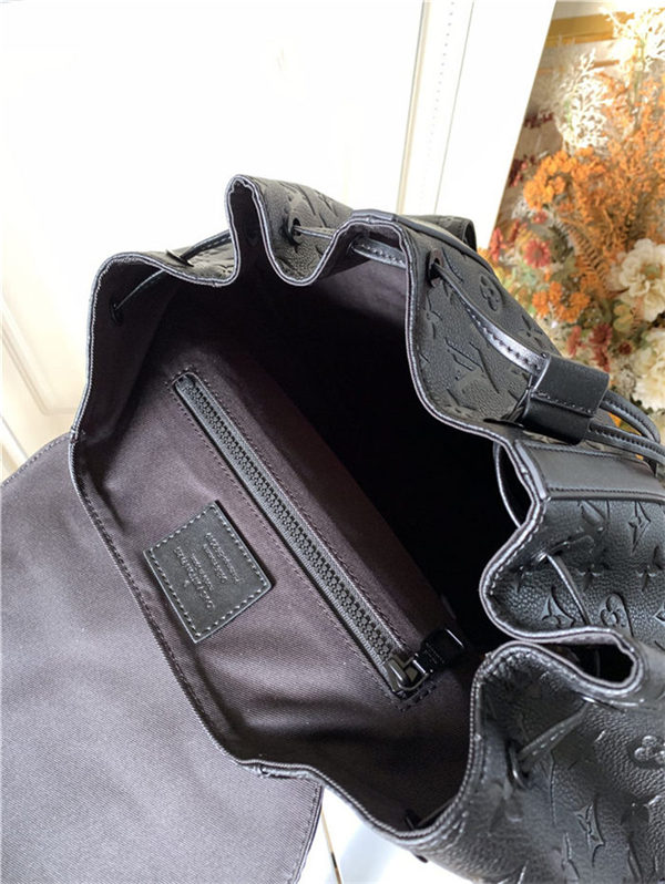 Louis Vuitton CHRISTOPHER BACKPACK Taurillon cowhide LB5428 (6)