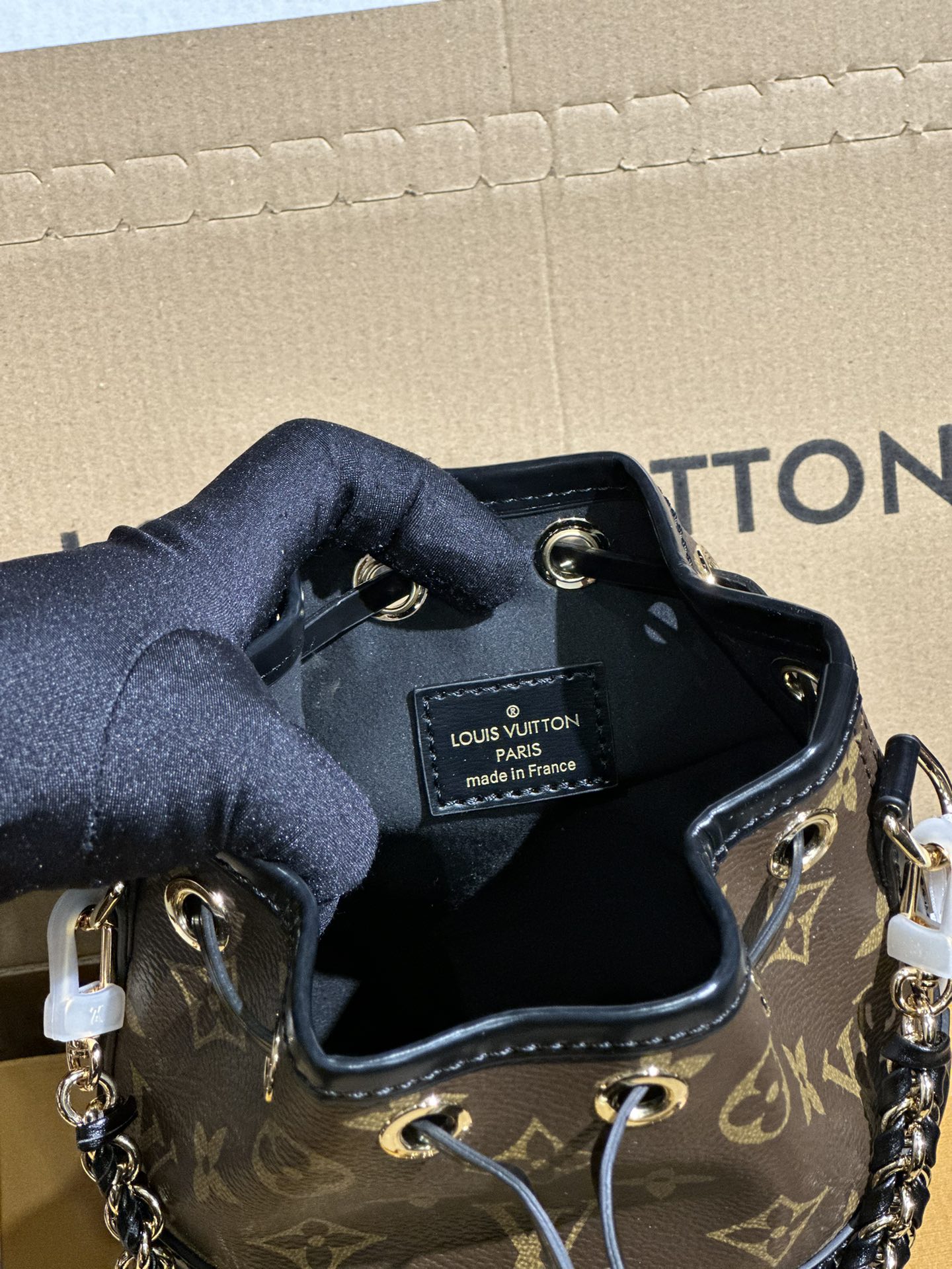 Louis Vuitton Canoé Bucket Monogram canvas LB1459 (6)