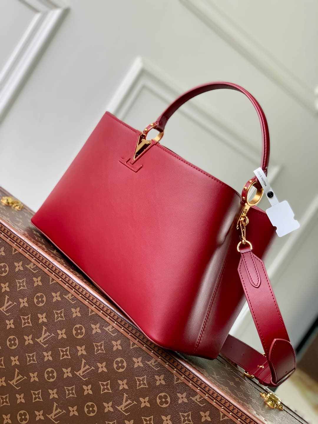 Louis Vuitton Capucines GM Souple Calfskin LB22533 (2)