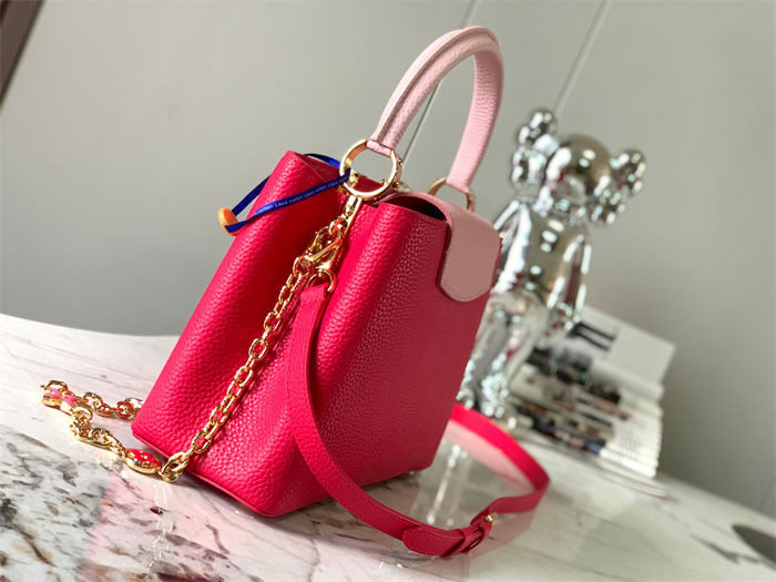 Louis Vuitton Capucines MM Taurillon Leather LB14896 (2)