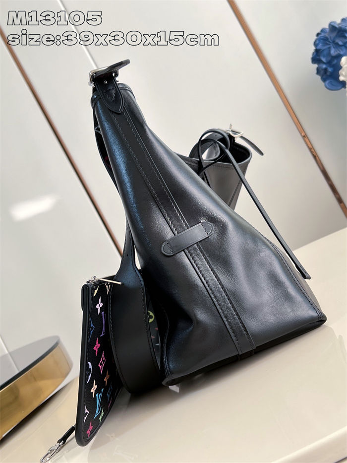 Louis Vuitton CarryAll Vibe MM Murakami Lambskin LB8460 (4)