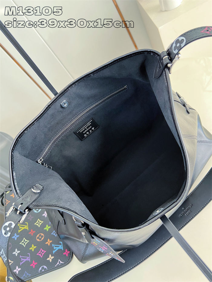 Louis Vuitton CarryAll Vibe MM Murakami Lambskin LB8460 (6)