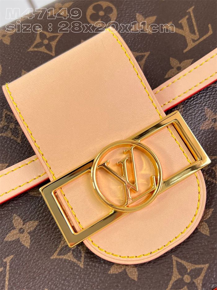 Louis Vuitton Dauphine Soft GM Monogram canvas LB14356 (6)